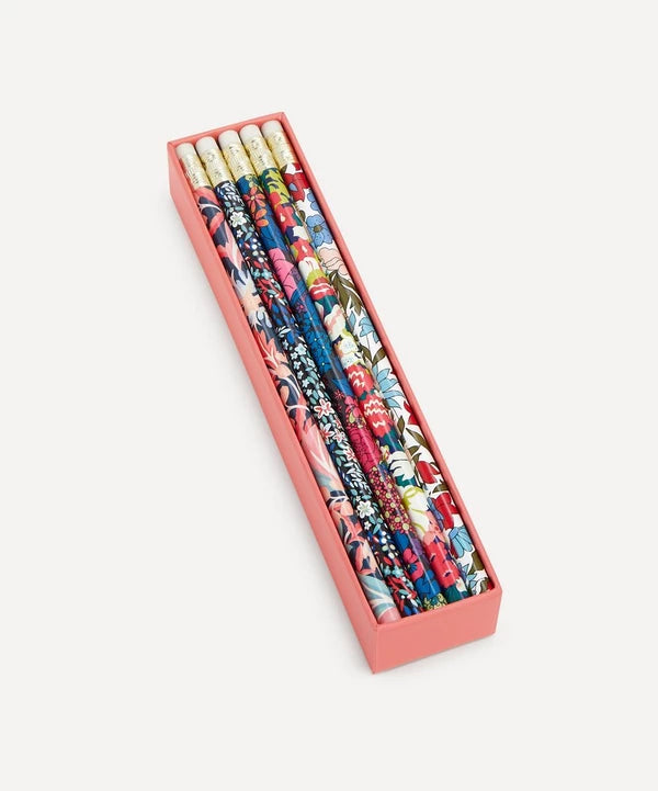 Liberty Floral Pencil Set