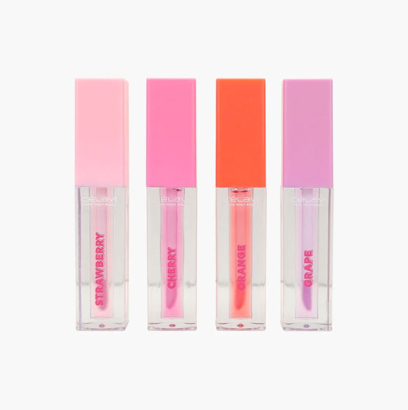 Pout Perfection 4-Piece Lip Oil Set | Pineapple Beauty