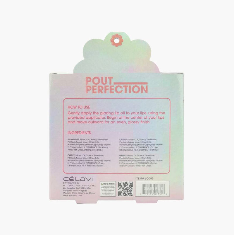 Pout Perfection 4-Piece Lip Oil Set | Pineapple Beauty