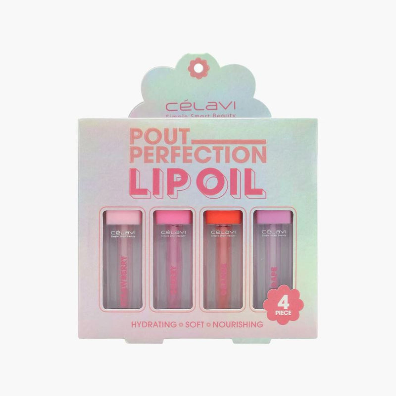 Pout Perfection 4-Piece Lip Oil Set | Pineapple Beauty