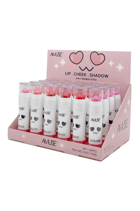 3-In-1 Makeup Stick, Mix-6 | Pineapple Beauty