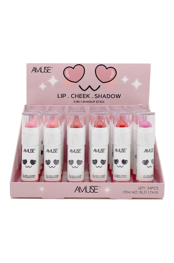 3-In-1 Makeup Stick, Mix-6 | Pineapple Beauty