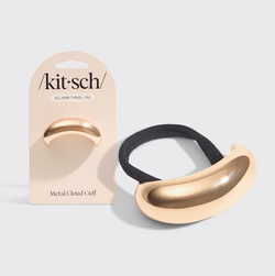 Medium Metal Cloud Cuff, Gold | Kitsch
