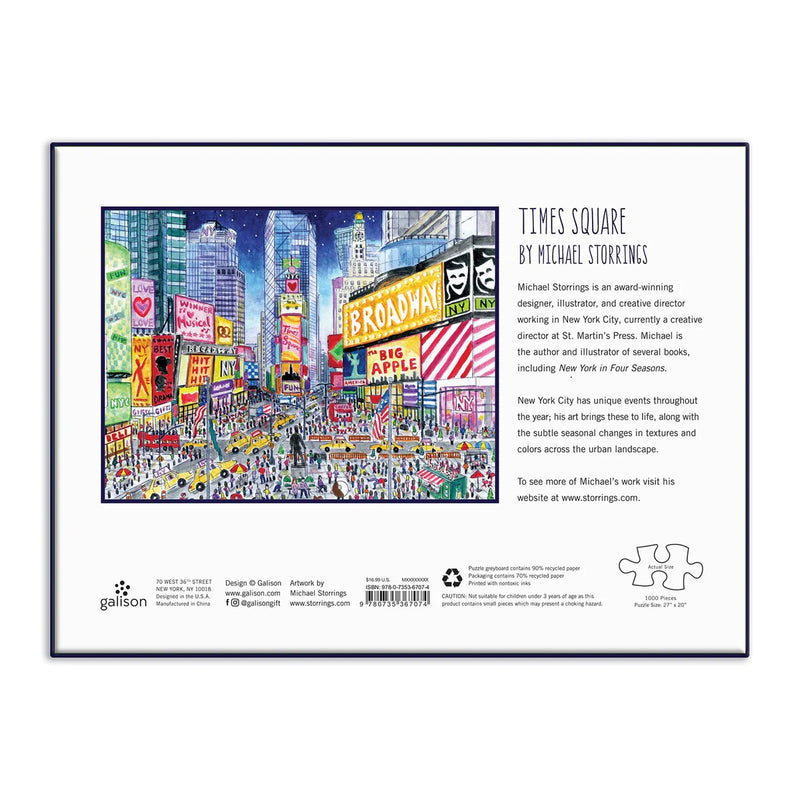 1000 Piece Times Square Puzzle