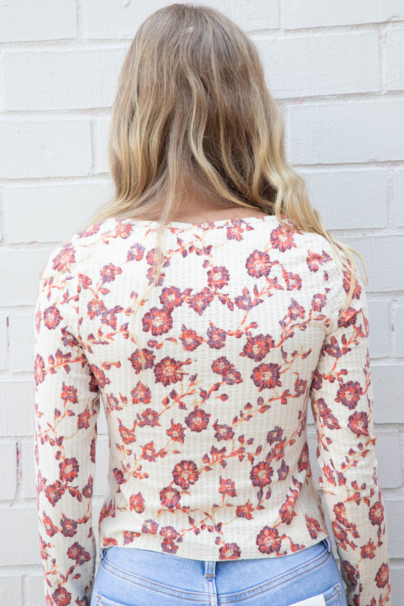 Tilly Printed Cardigan, Tea Combo | Free People