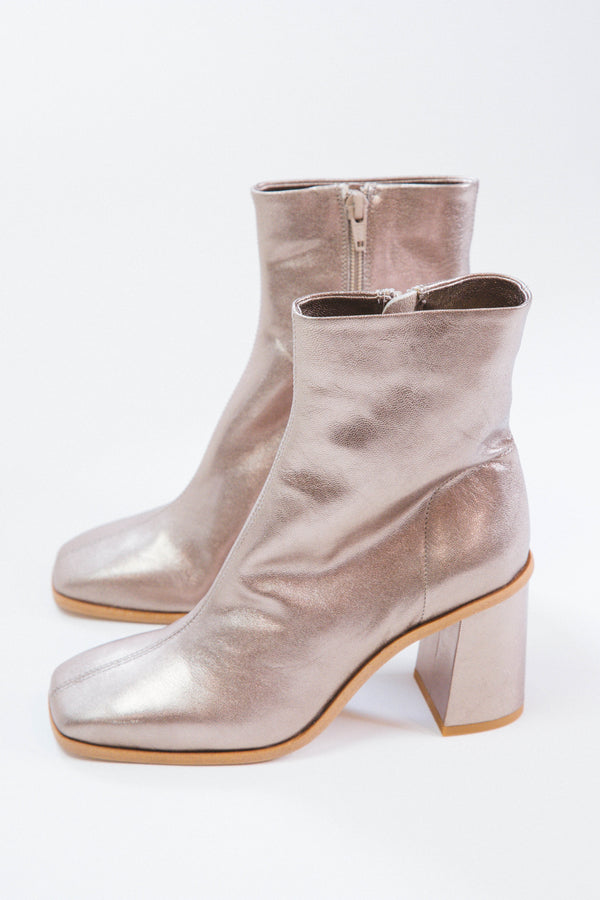 Sienna Ankle Boot, Bronze | Free People