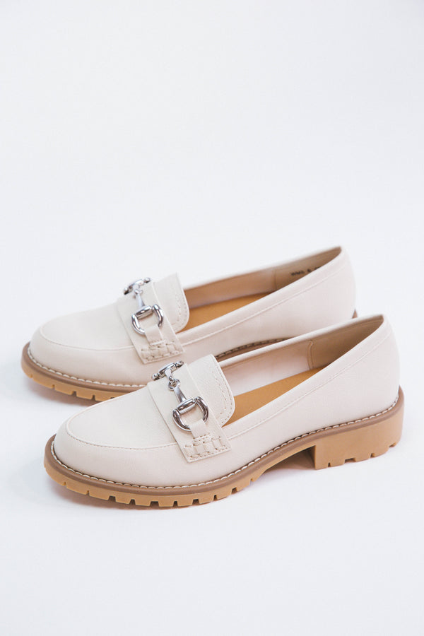 Celeste Horse Bit Loafer, Off White | DV By  Dolce Vita