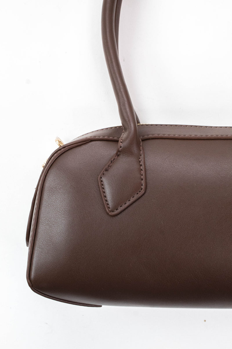 Betty Shoulder Bag, Espresso | Moda Luxe