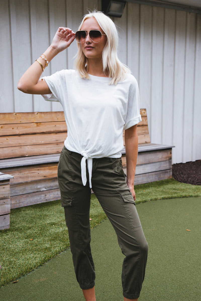 Rebel Cargo Pants, Hiker Green | Sanctuary
