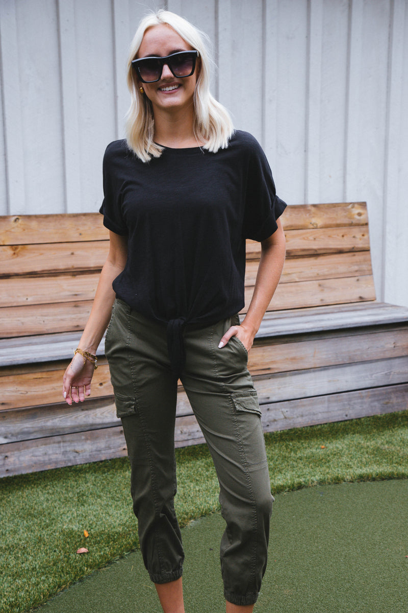 Rebel Cargo Pants, Hiker Green | Sanctuary