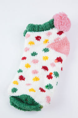 Fi Dot Plush Home Socks