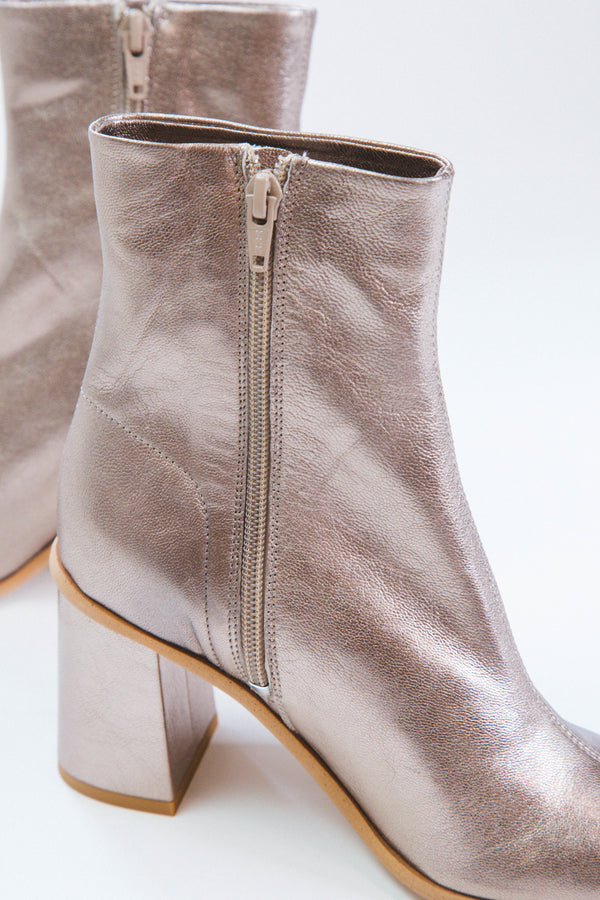 Sienna Ankle Boot, Bronze | Free People