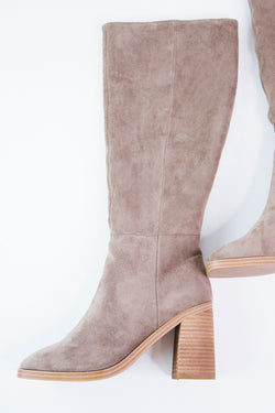 Flapper Tall Dress Boot, Mushroom |  DV by Dolce Vita