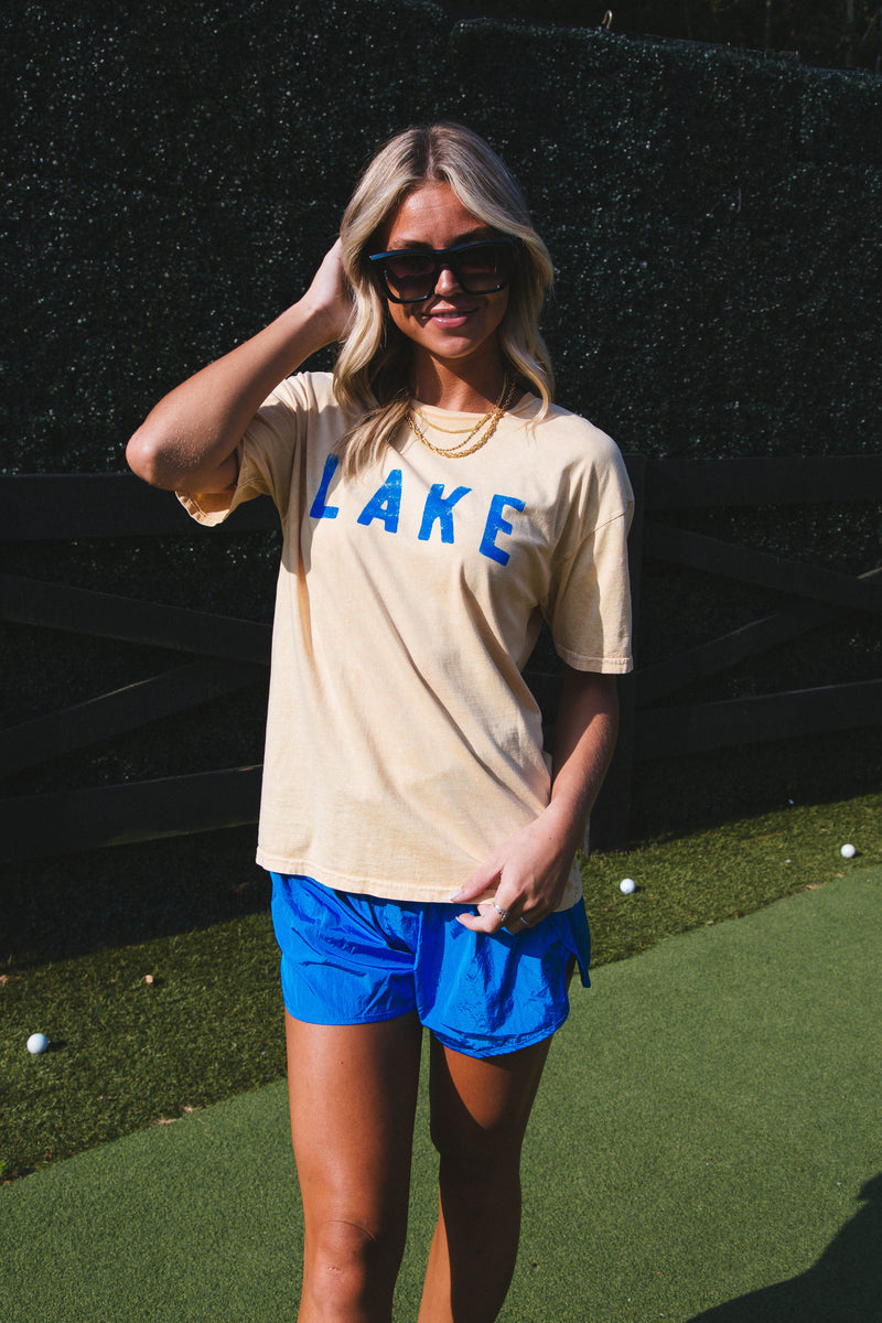 Lake Graphic Tee, Golden