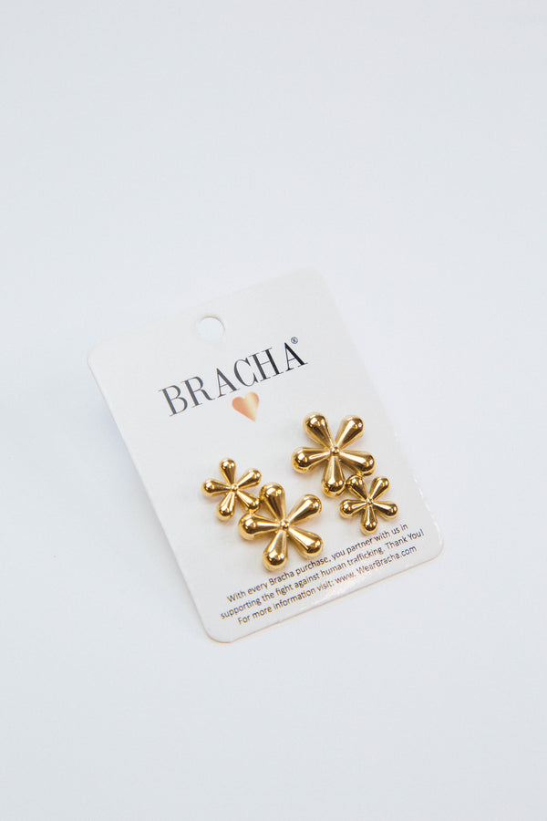 Runway Earrings, Gold | BRACHA