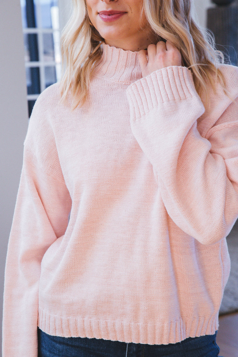 Off Duty Sweater, Pink Souffle | Sanctuary