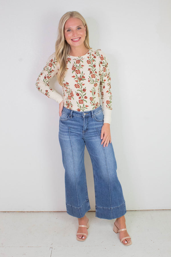 Pretty Little Thermal, Sand Combo Folk Vine | Free People