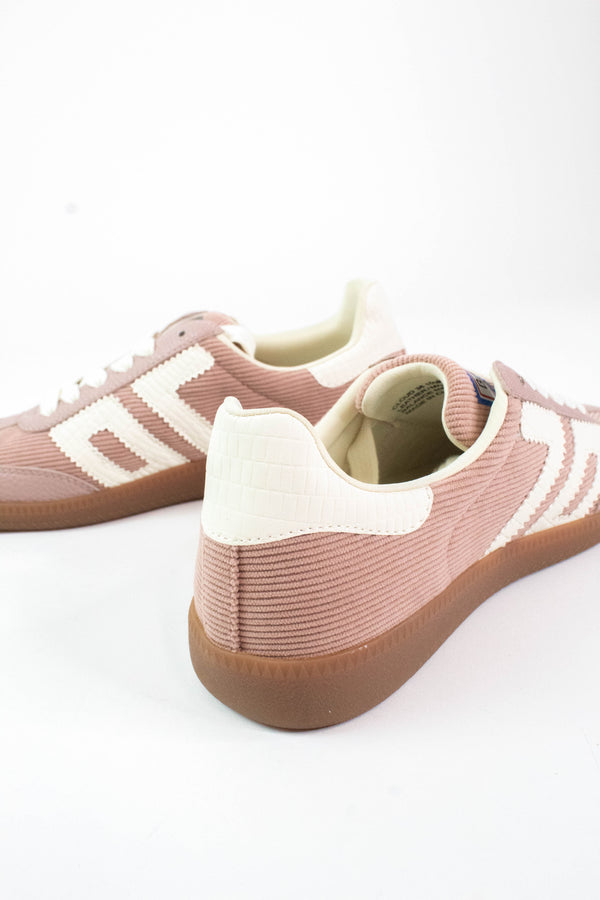 Cloud Corduroy Vintage Sneaker, Nude Milk | Back 70