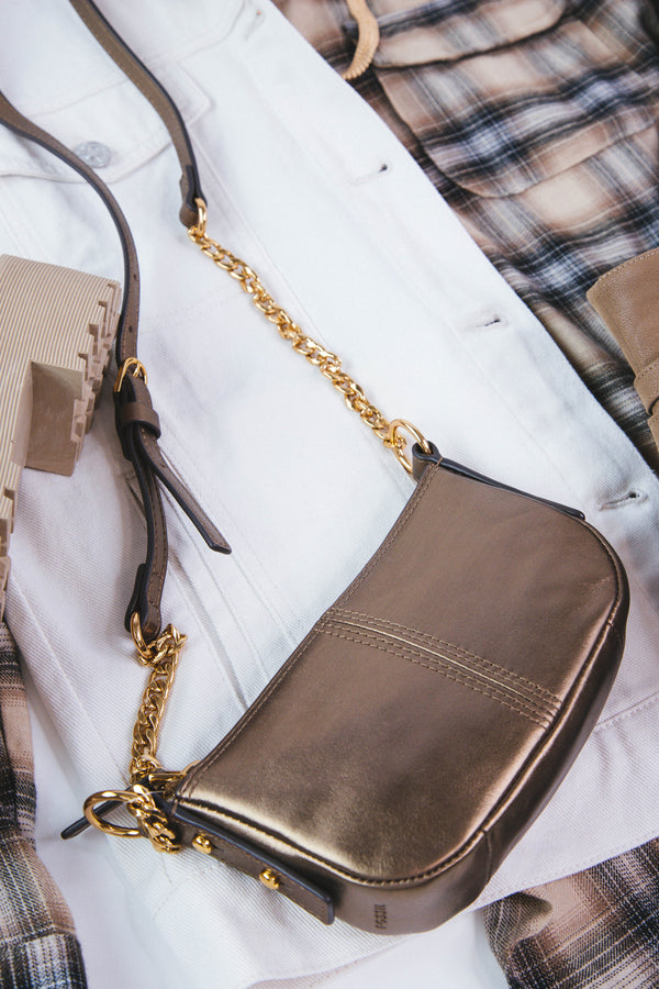 Jolie Mini Bag, Bronze | FOSSIL