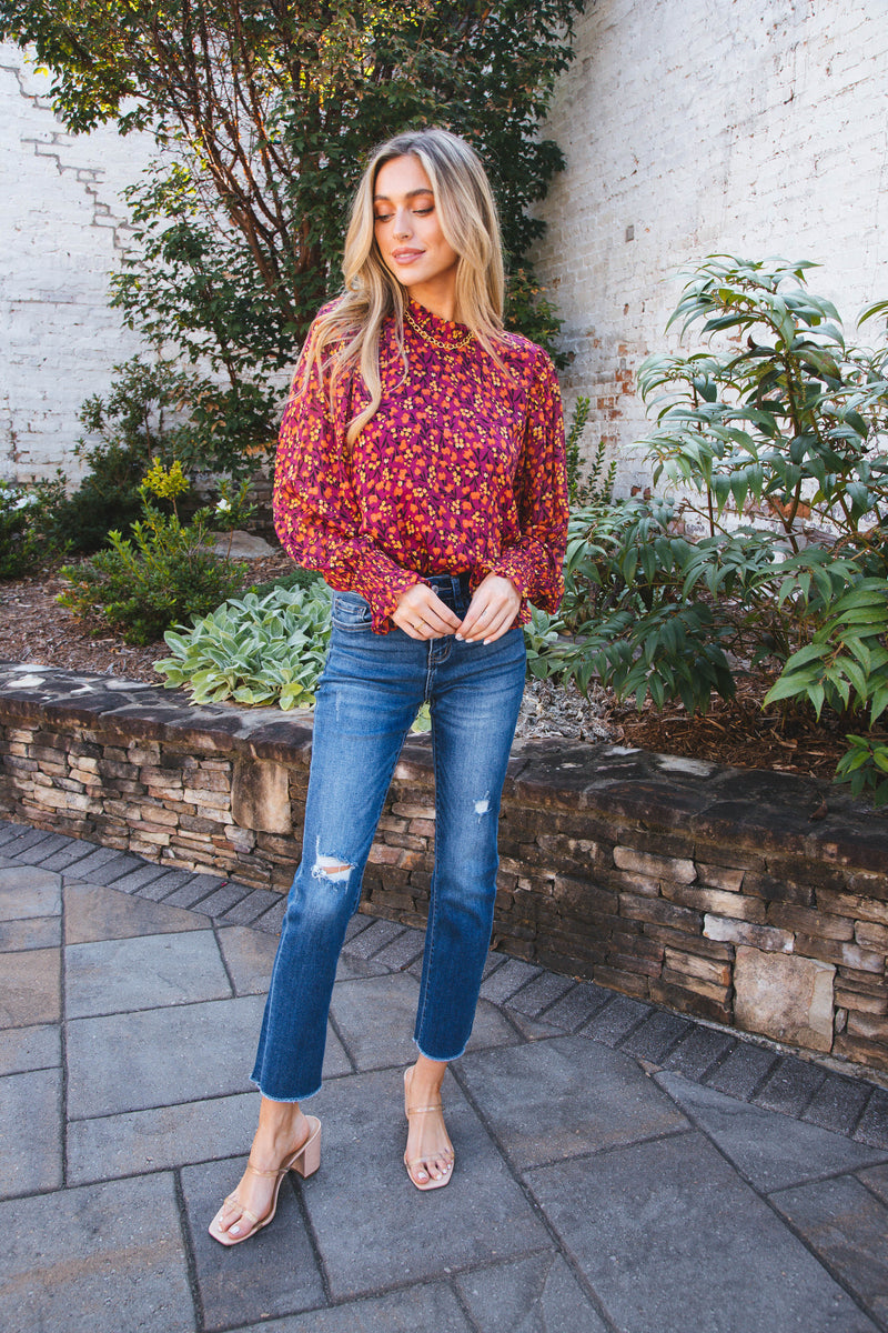 Melissa Mid Rise Stretch Jeans, Constance