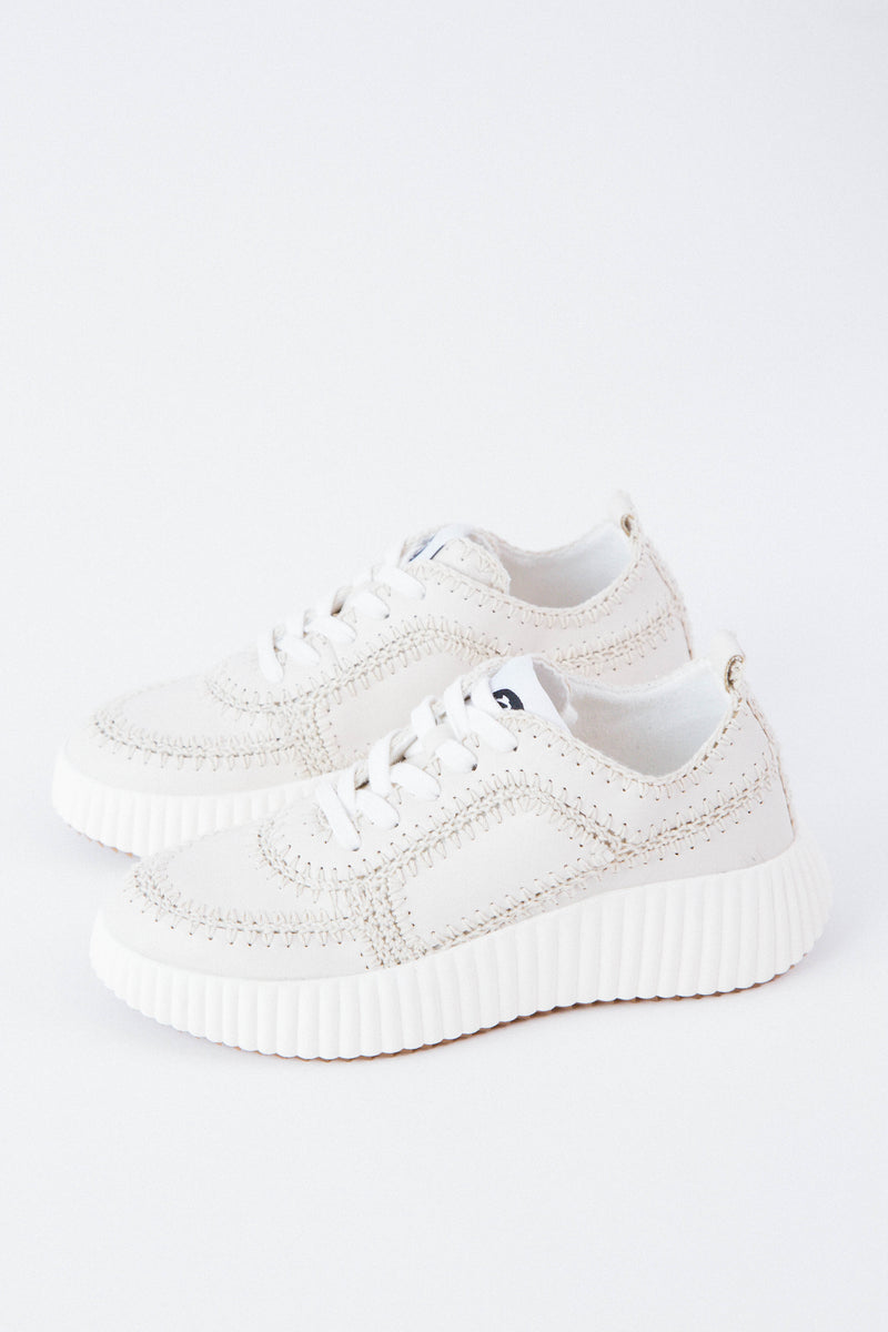 Nelson Patchwork Platform Sneaker, Natural | Coconuts by Matisse