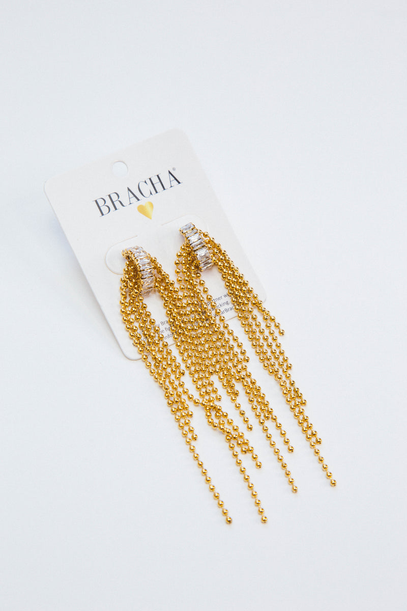 Willow Earrings, Gold | BRACHA