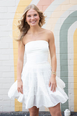 Carrie Tube Top, White | Free People