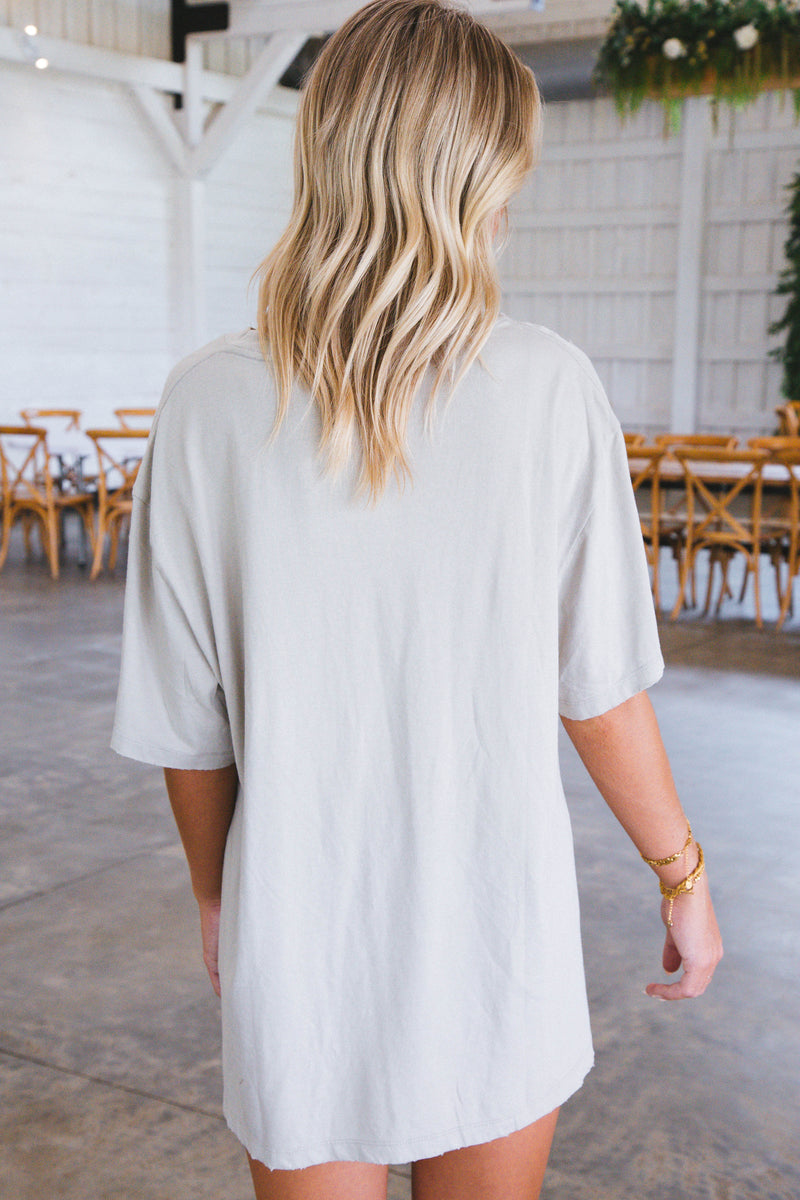Nashville Vintage Graphic Tee, Khaki