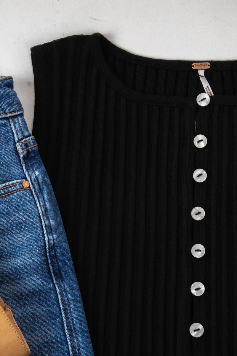 Tilly Vest, Black | Free People