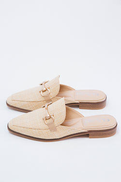 Score Straw Mule Sandal, Natural | CL by Chinese Laundry