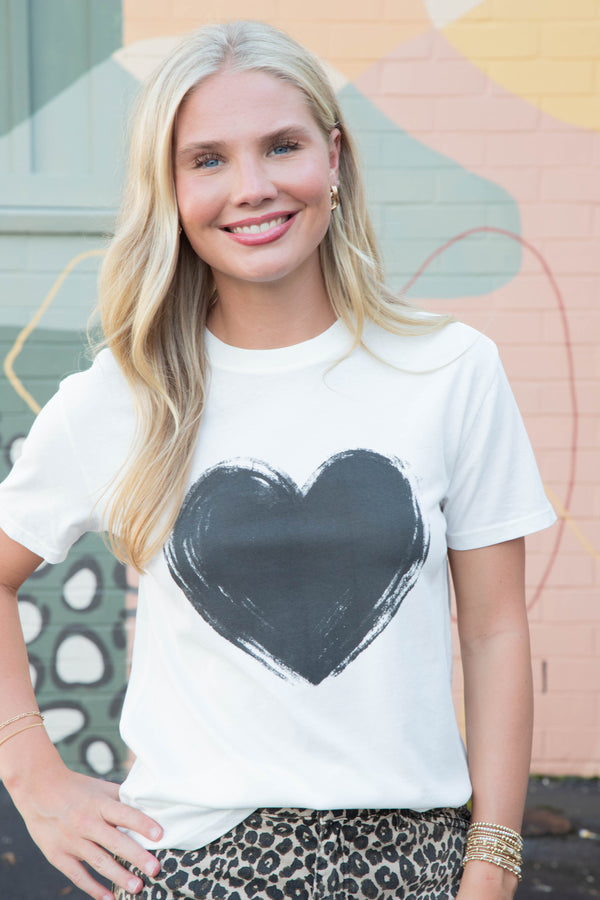Love Boyfriend Tee, Sea Salt | Z Supply