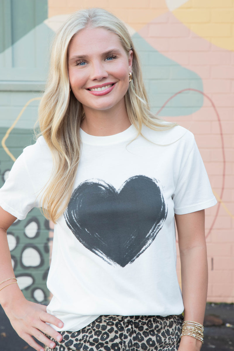 Love Boyfriend Tee, Sea Salt | Z Supply