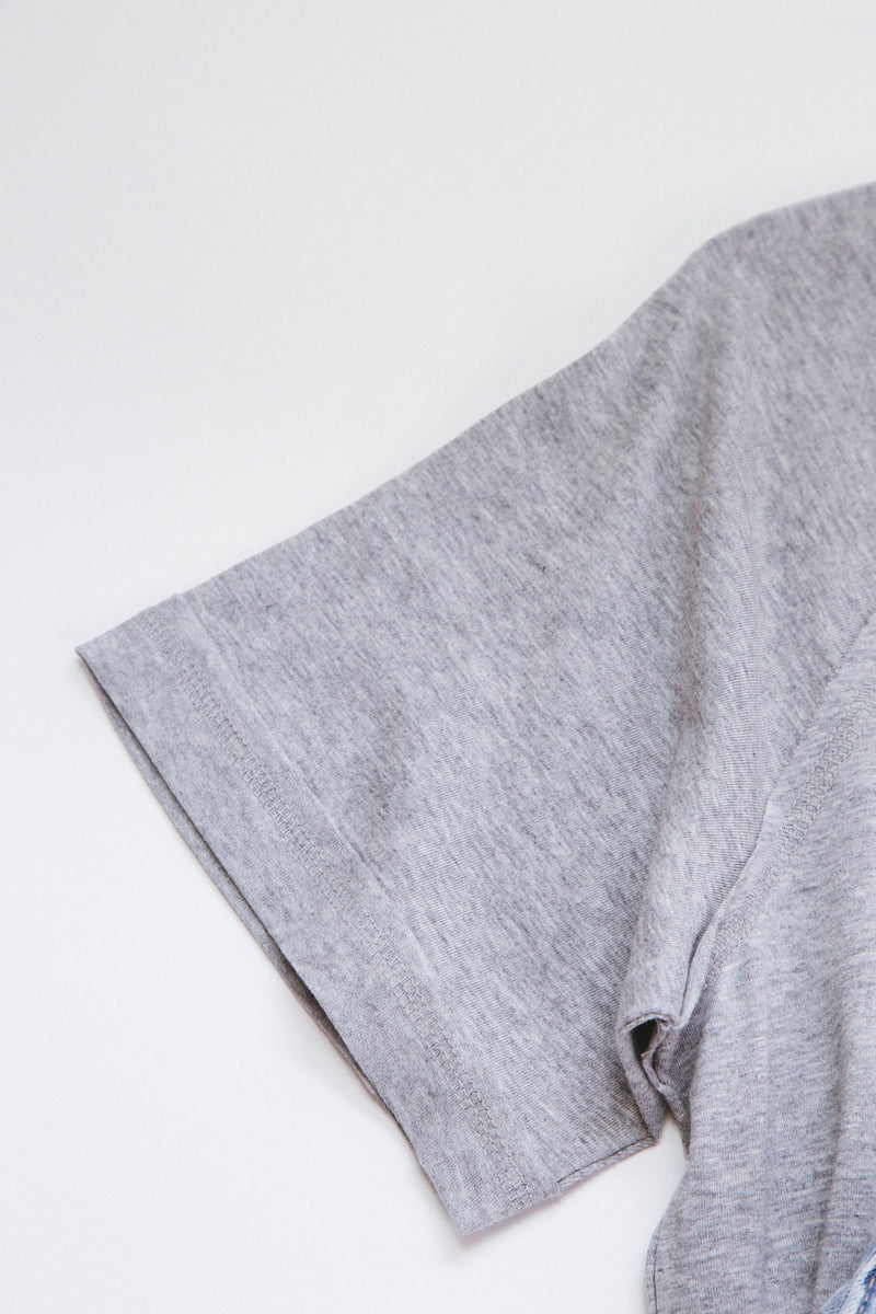 Oversized Crew Neck, Heather Grey