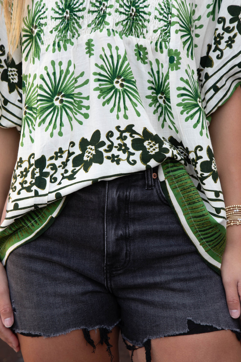 The Knockout A-Line Shorts, Night Life Vintage | Daze