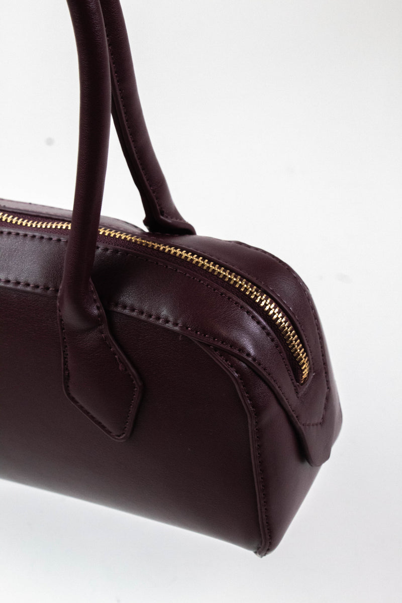 Betty Shoulder Bag, Wine | Moda Luxe