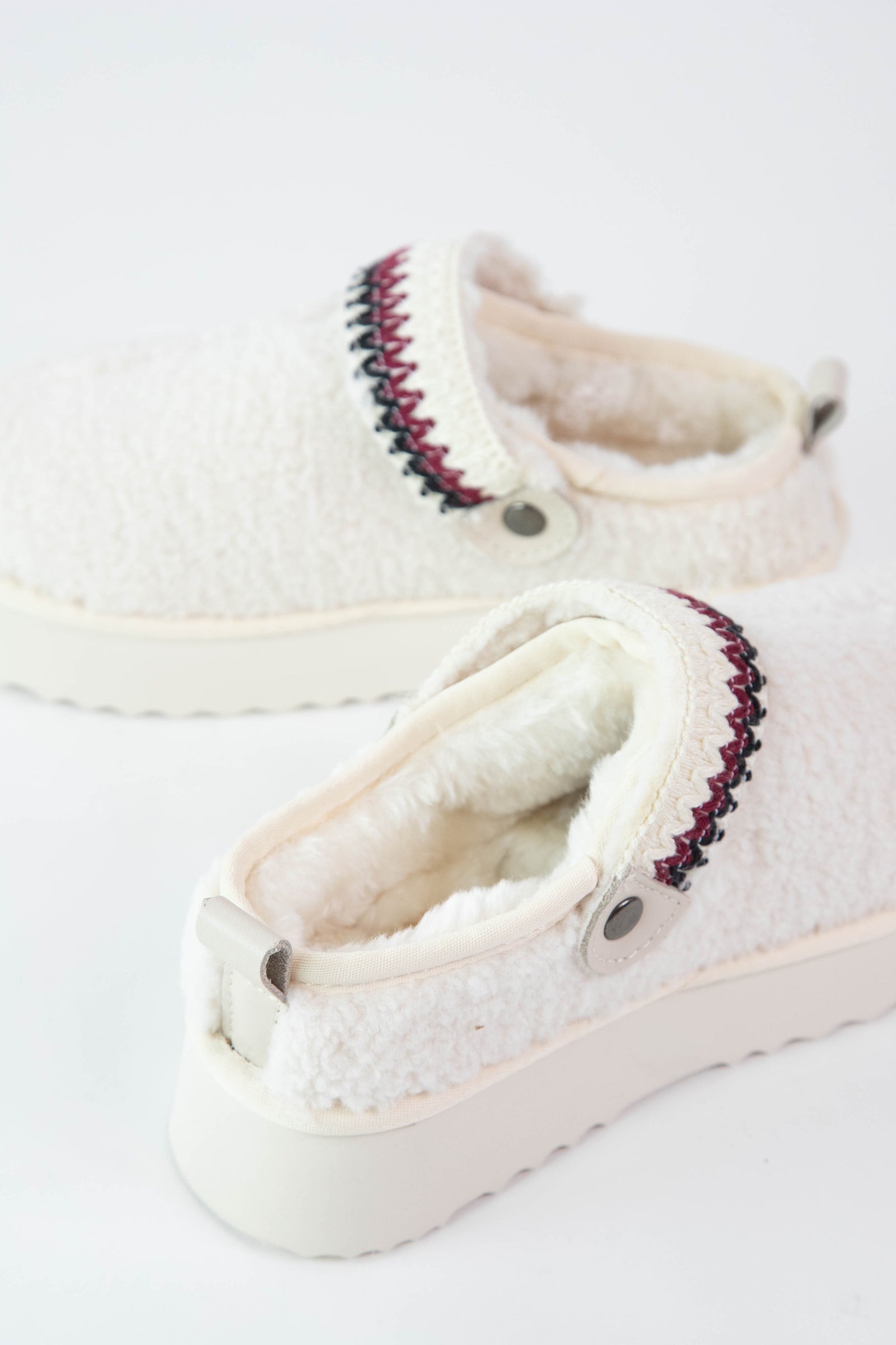 Storm Faux Fur Lining Mule, Ivory | Beach by Matisse – North