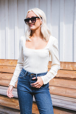 Could I Love You More Top, Vanilla Cream | Free People