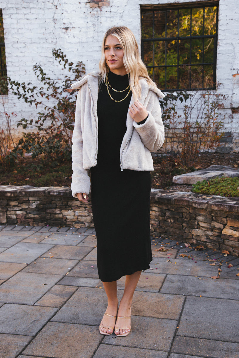 Going Out Fur Coat, Champagne | Sanctuary