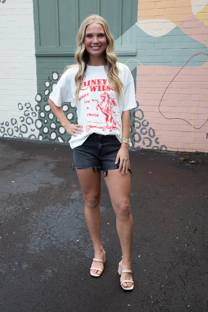 The Knockout A-Line Shorts, Night Life Vintage | Daze