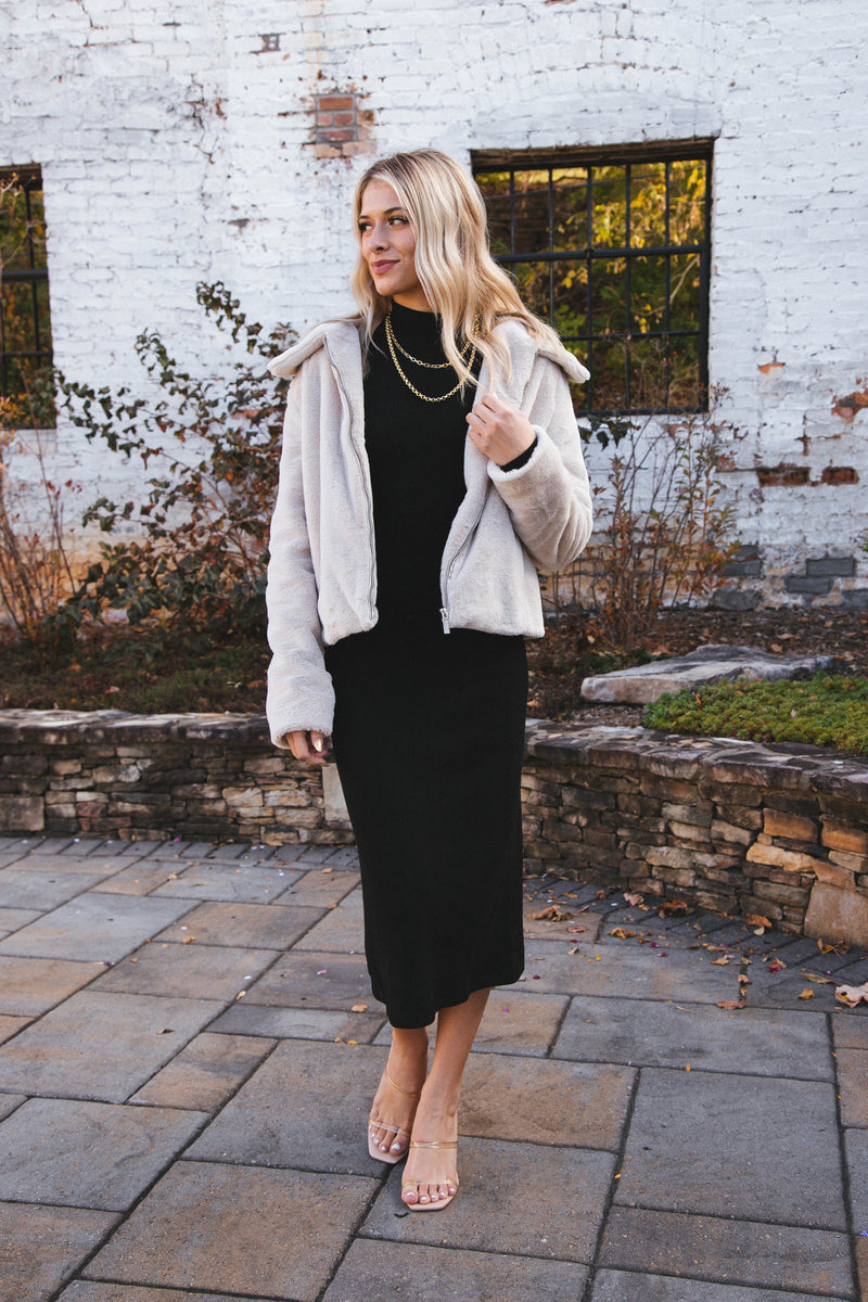 Going Out Fur Coat, Champagne | Sanctuary