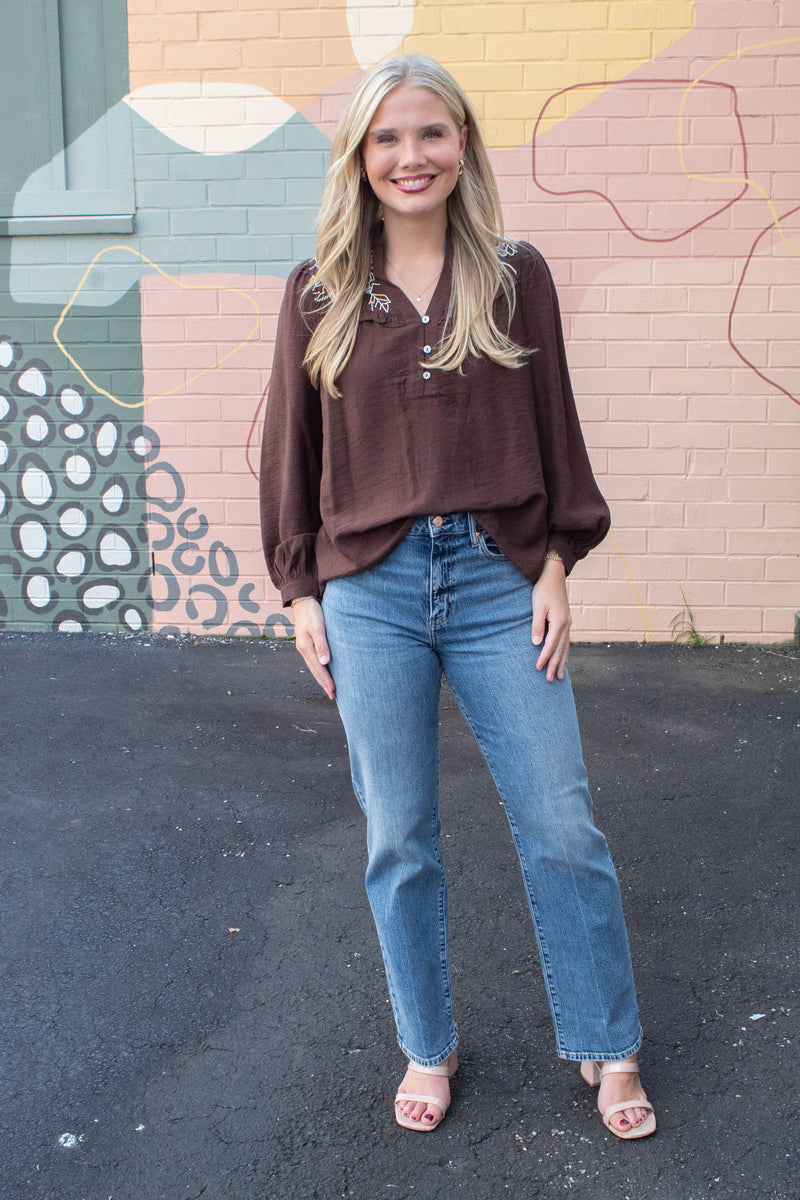 Sundaze High Rise Vintage Straight Jean, Brooklyn | Daze