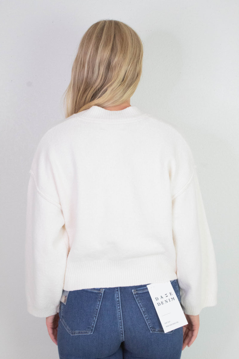 Cool of the Night Cardi, Ivory | Free People