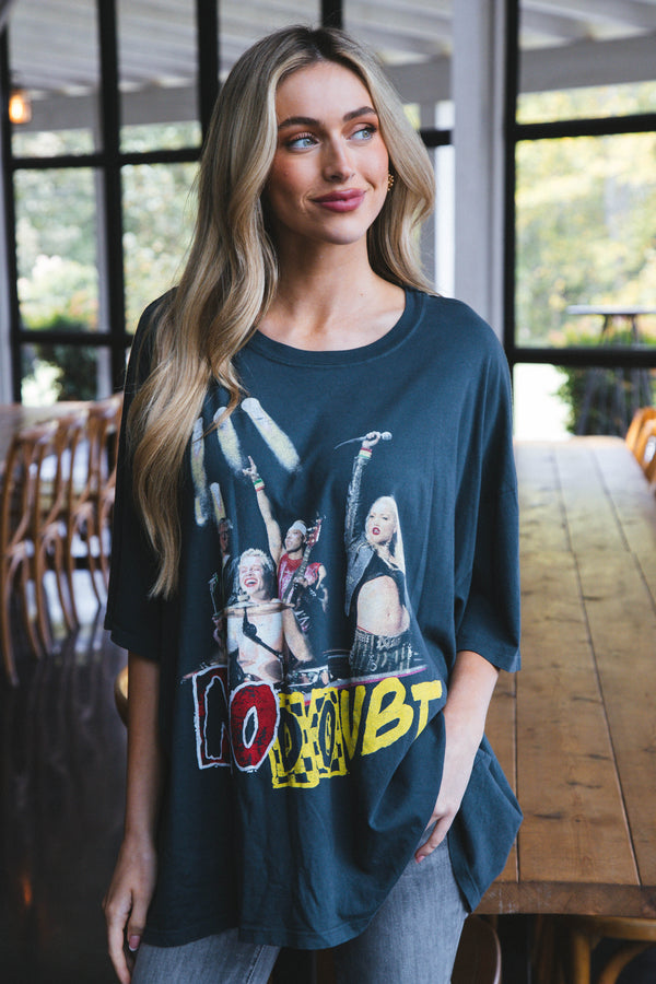 No Doubt Rock Steady Live Tee, Vintage Black | Daydreamer