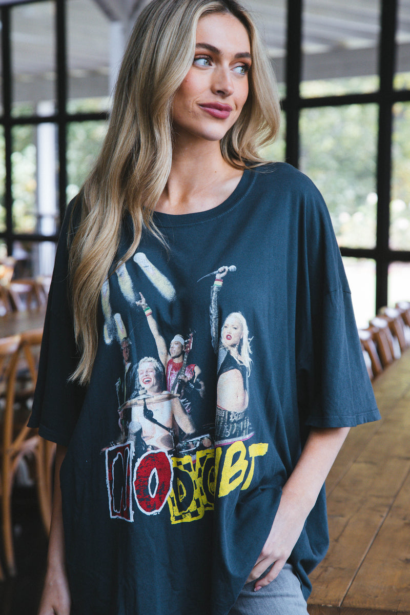 No Doubt Rock Steady Live Tee, Vintage Black | Daydreamer