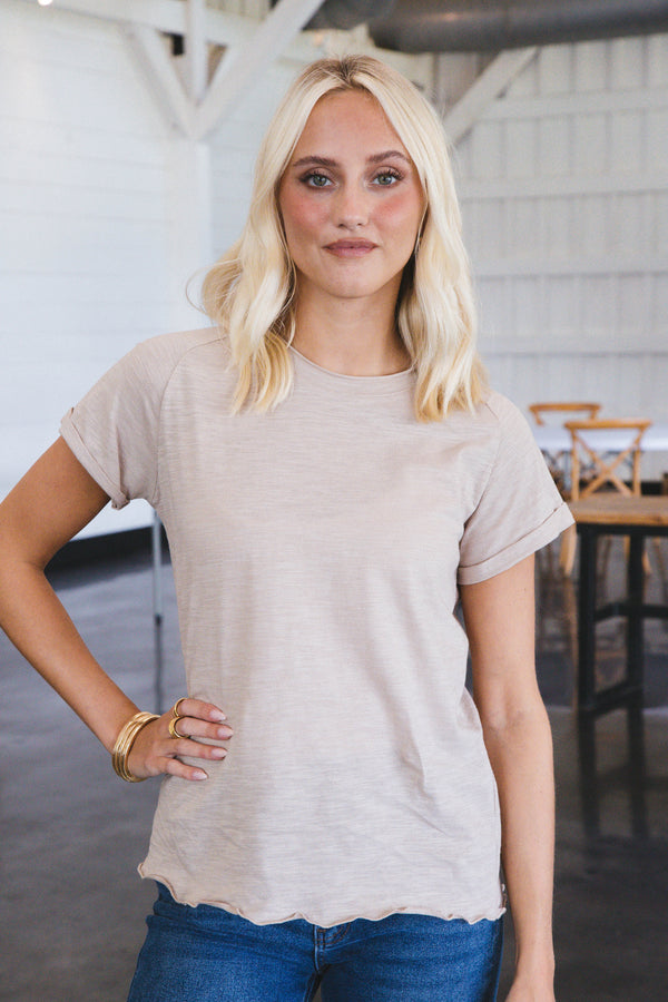 Beautiful Baby T-shirt, Oat