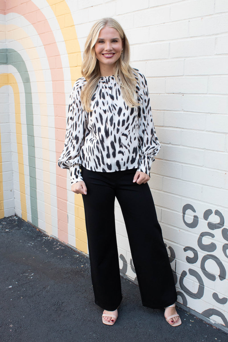 Runway Ponte Trouser, Black | Sanctuary