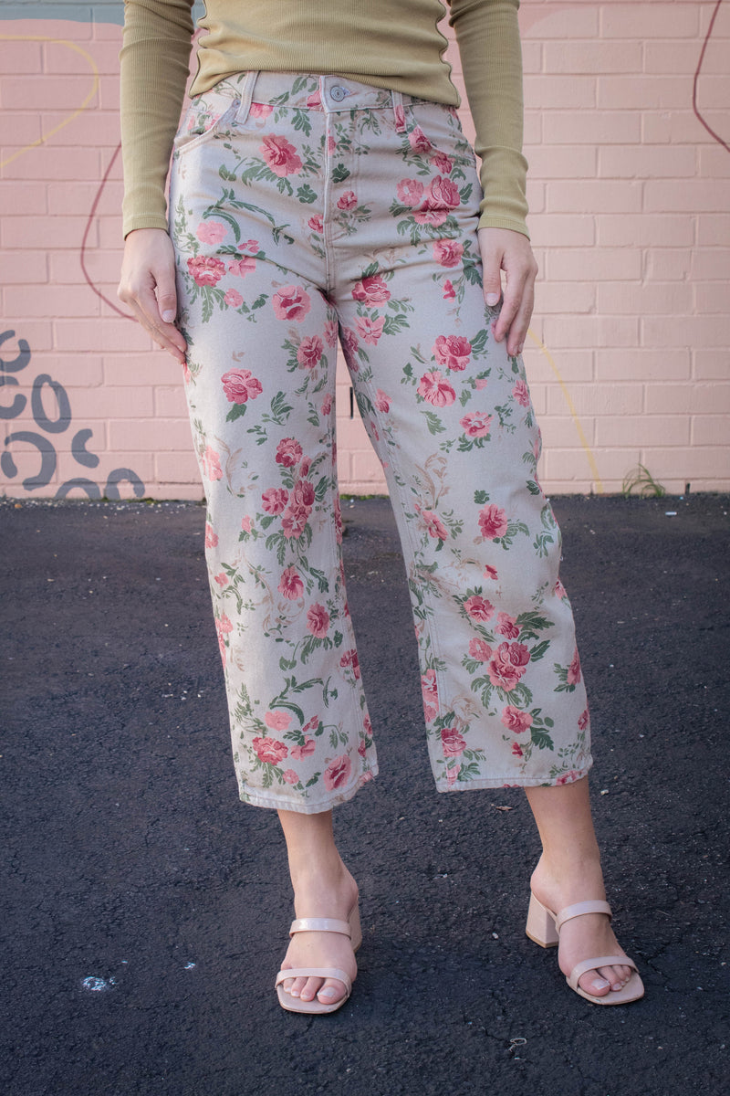 Deep Trance Printed Pant, Wallpaper Floral | Free People