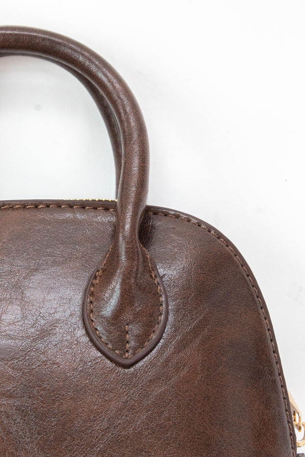 Nancy Small Spirit Bag, Brown