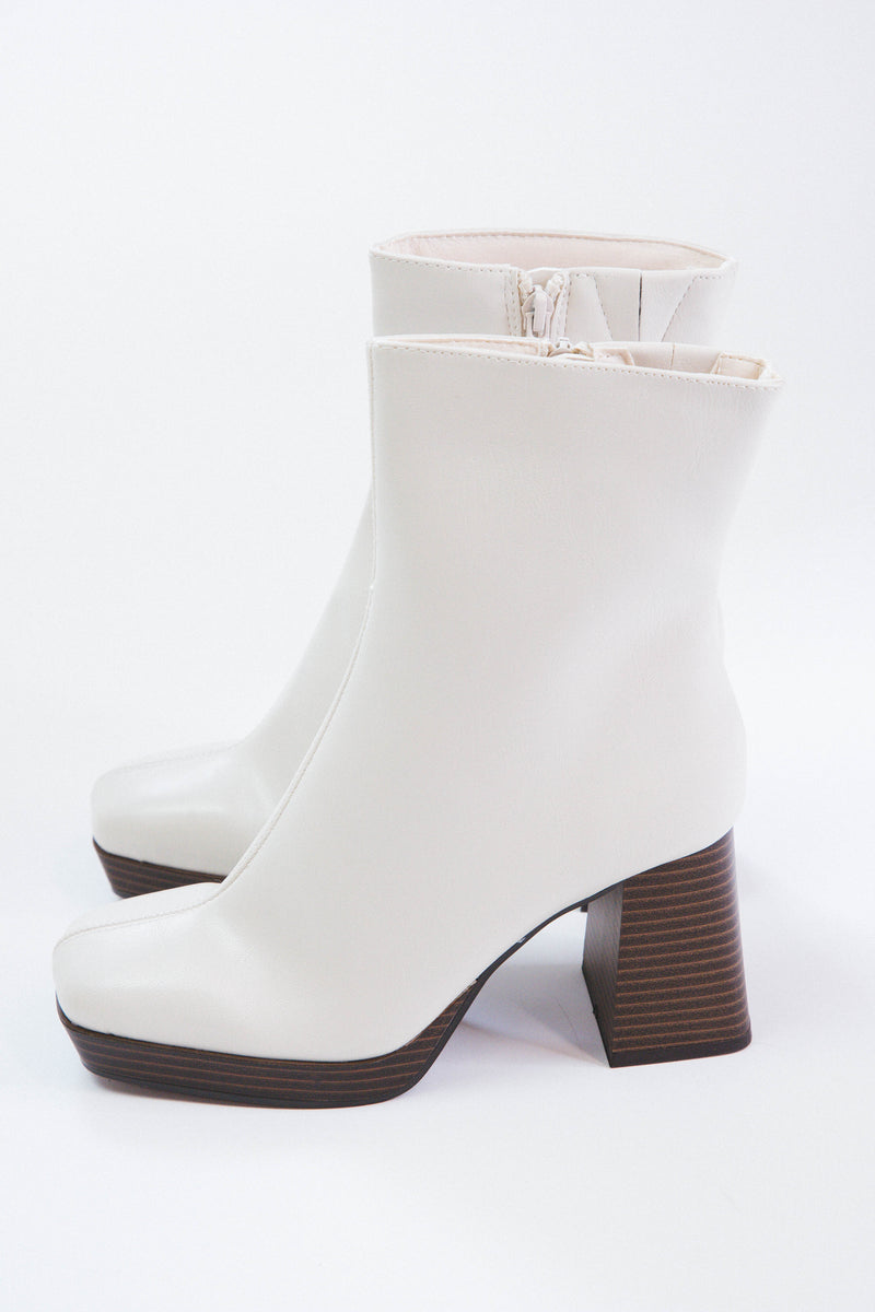 Duke Heeled Bootie, Bone | Coconuts by Matisse