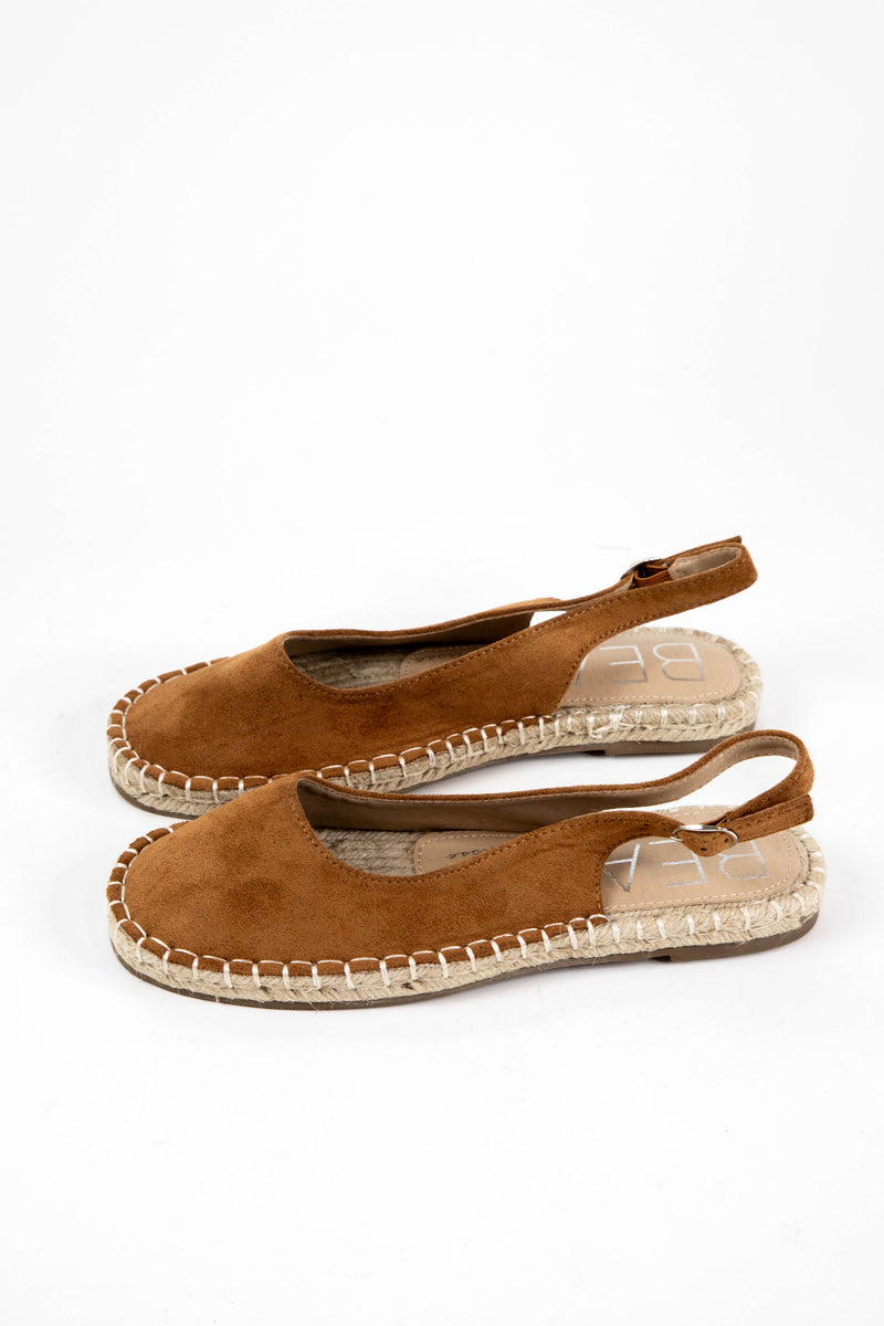 Juliet Espadrille Slingback Flat, Fawn | Beach by Matisse